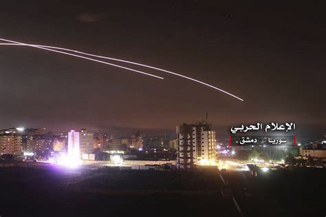 israel missile attack on damascus